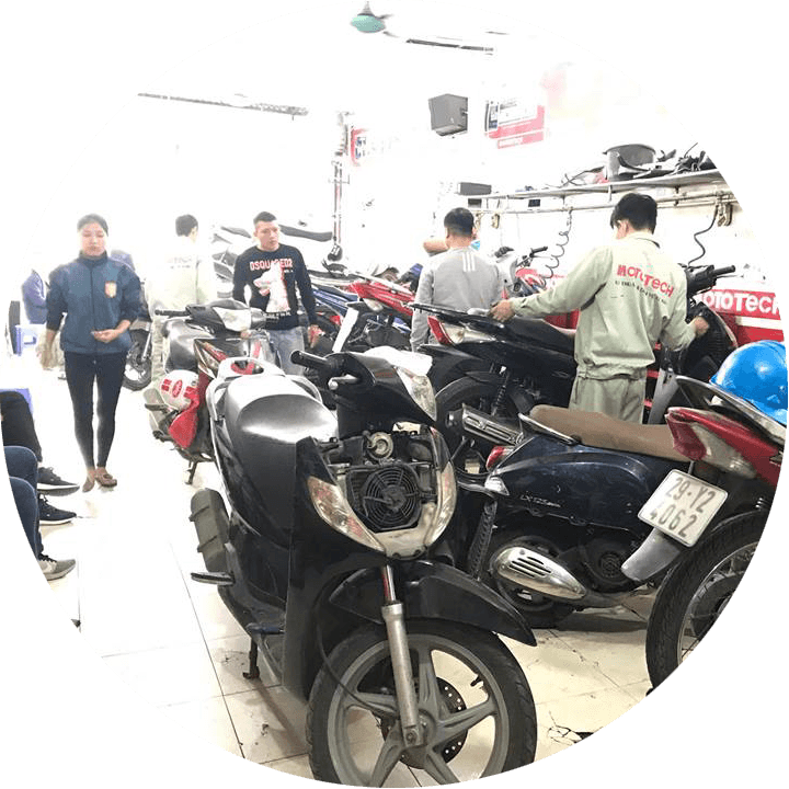sửa xe mototech