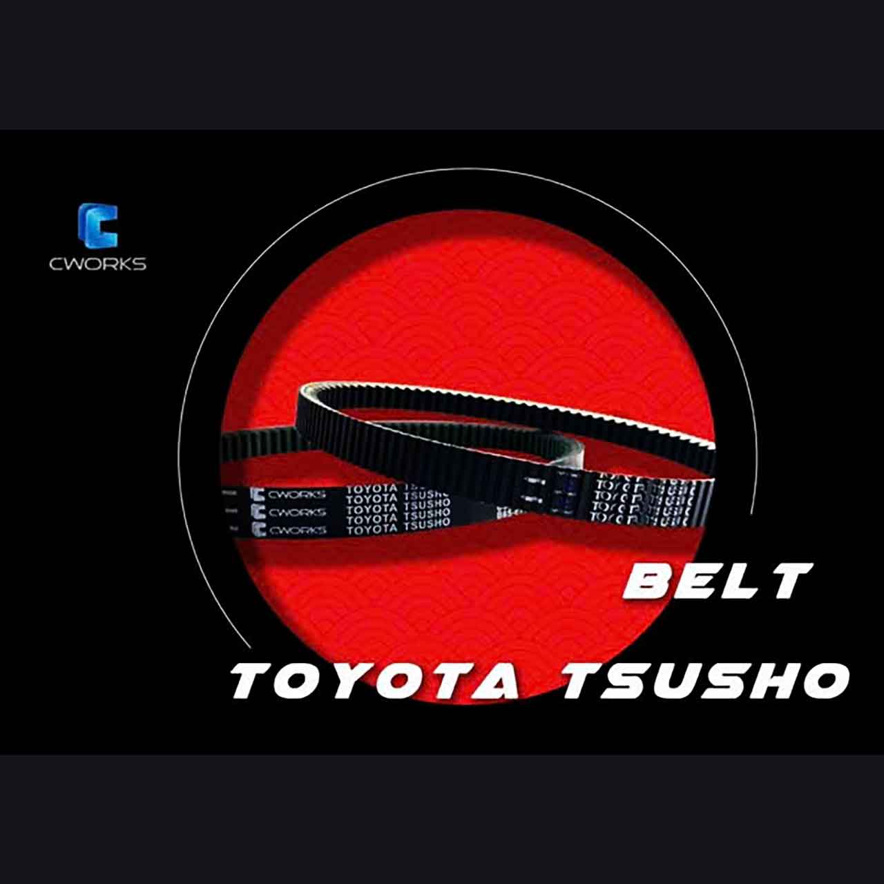 dây curoa toyota cworks